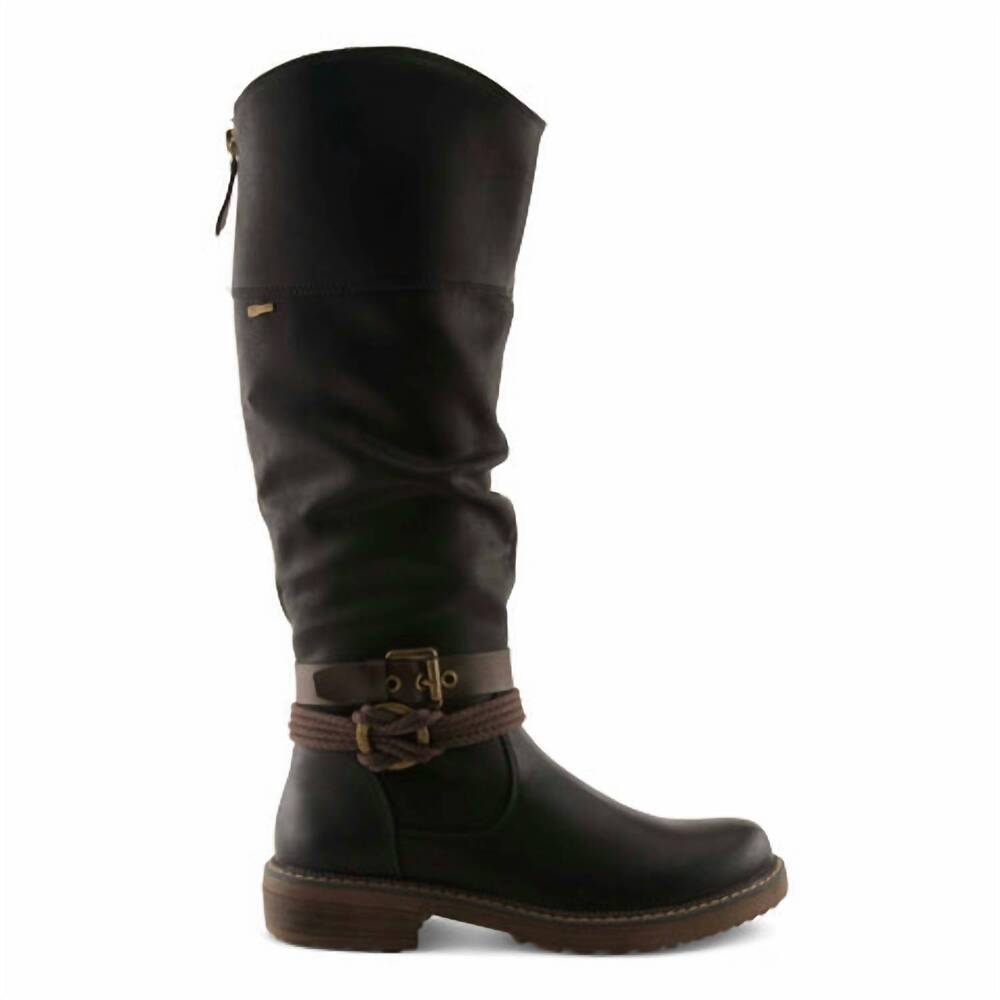 NEW SPRING STEP SHOES women's mangie tall boot in black